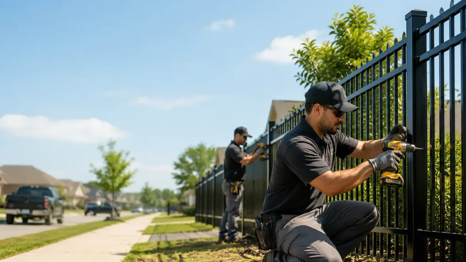 Metal Fence Installation in Deerton, MI